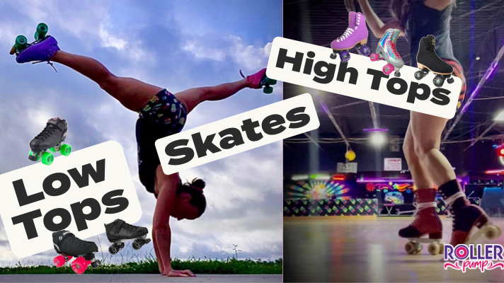 High top skates versus low top skates!